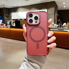iPhone 15 Pro Magsafe Mat Telefon Kılıfı