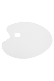 OPS RP 108 30X40 PROFESYONEL GODESİZ OVAL RESİM PALETİ BEYAZ