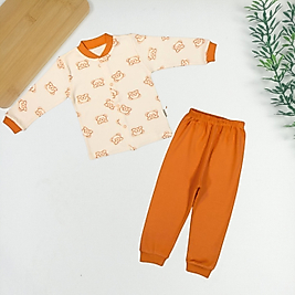 Teddy Bear Çıtçıtlı Pijama Takımı