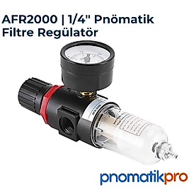 AFR2000 | 1/4" Pnömatik Filtre Regülatör