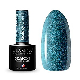Claresa Galaxy Green Kalıcı Oje | 5gr | Polonya 2025 Üretimi En Yüksek Kalitede Kalıcı Oje