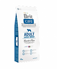 BRIT CARE ADULT LARGE BREED 12KG (Kuzu ve Pirinç - Büyük Irk Yetişkin Köpek Maması)