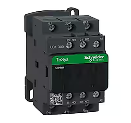 TeSys D Kontaktör - 3P (3 NA) - AC-3 - <= 440 V 9 A - 220 V AC Bobin LC1D09M7