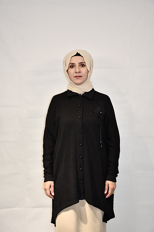 Kaşmir Çiçek İşlemeli Ceket