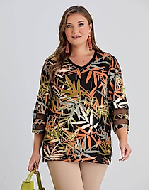 dantel kol detaylı penye bluz