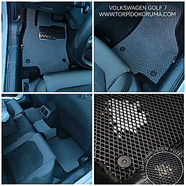 Volkswagen Golf 7 Kasa Akıllı Premium Eva Oto Paspas (Aksesuarlar Fiyata Dahil Değildir)