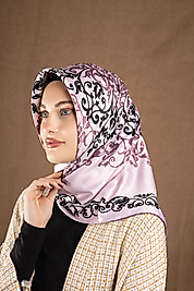 Varaklı Saten Eşarp