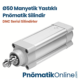 Ø50 Manyetik Yastıklı Pnömatik Silindir