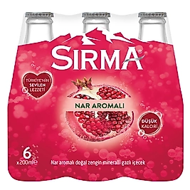 Sırma Nar Aromalı Maden (Suyu 6'lı Paket)