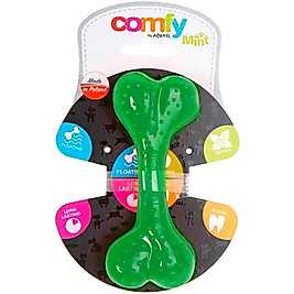 AQUAEL Comfy Toy Köpek Oyuncağı DENTAL BONE 12 Cm Yeşil Nane Aromalı