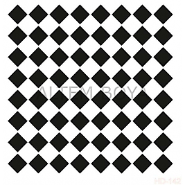 Home Decor (Duvar) Stencıl 45*45 cm HD-142