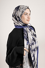 FLOOR İPEK ŞAL EL DİKİŞİ DESEN-2