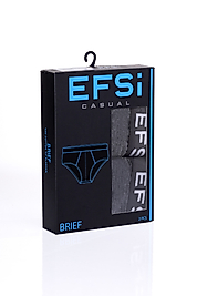 EFSİ ERKEK SLİP 2 Lİ KUTU ANTRASİT