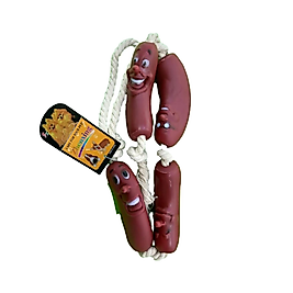 Demirhan Sosis Köpek Oyuncağı (4'lü)