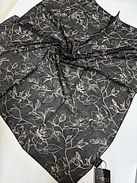SOFT KETEN EŞARP ÇİÇEK DESEN 07