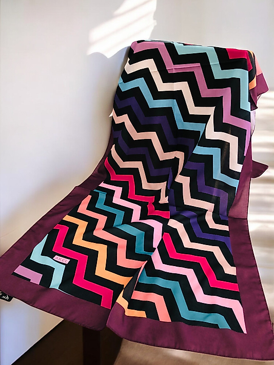 DESENLİ POLYESTER ŞAL DESEN-1