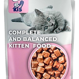 Miss Kis Kitten Tavuklu Yavru Kedi Pouch 80 Gr X 24 Adet