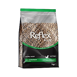 Reflex Plus Hipoalerjenik Kilitli Paket Tavuk Etli Yavru Kedi Maması (1 kg)