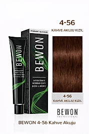 BEWON SAÇ BOYASI 100 ML (4-56 KAHVE AKUJU KIZIL)