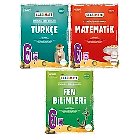 Okyanus Yayınları 6.Sınıf Classmate Türkçe+Matematik+Fen bilimleri Soru Bankası 2025 Okyanus Yayınları