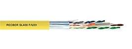 Reçber sl400 u23 lszh category 6 u/utp 4x2x23awg euro-class dca kablo