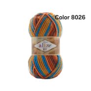 ALİZE MAXİ BATİK COLOR 8026