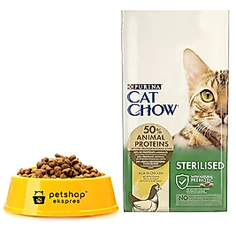 Purina Cat Chow Tavuklu Kısırlaştırılmış Açık Kedi Maması 1000 g.