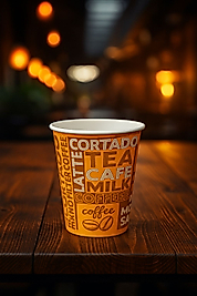 Karton bardak 7 Oz ( 100 Adet )