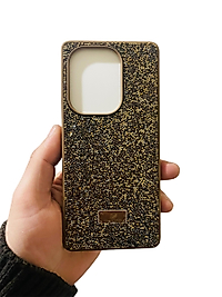 Redmi Note 13 Pro 4G Taşlı Telefon Kılıfı Gold