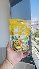 Anemurium Fresh Muz Kurusu - Cips Muz (Şeker İlavesiz) Kuru Meyve Kıtırı - 25 Gram