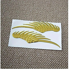 1 Takım Angel Wing Melek Kanat Yapıştırma Sticker Golg Car & Motorcycle