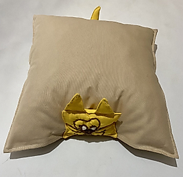 Minik Irk Kedi Köpek 50 cm x 50 cm Handmade Yastık Yatak