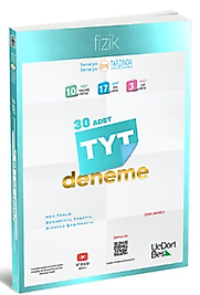 ÜçDörtBeş Yayınları TYT Fizik 30 Deneme 2025