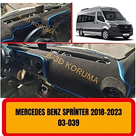 Mercedes Sprinter Vs30 W907 - W910 2018+ Konsol Torpido A3D Koruma