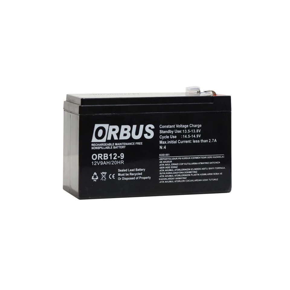 12V 9 Ah Kuru Akü (ORBUS)