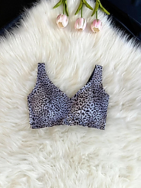 Leopar Desenli Sütyen