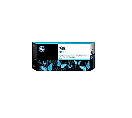 HP 745 300-ml Cyan DesignJet Ink Cartridge