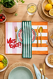 Sloganlı Amerikan Servis