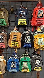 Old Cotton Cargo new Pathcwork Çok Bölmeli Günlük Sırt Çantası