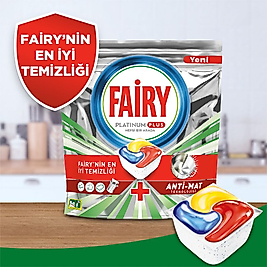 Fairy Platinum Bulaşık Makinesi Tableti 40'lı