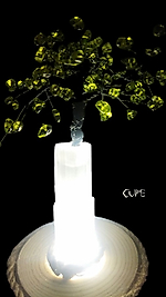 Selenite Taşı Lamba
