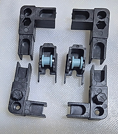 18 MM SİYAH AKSESUAR TAKIMI 100 SET