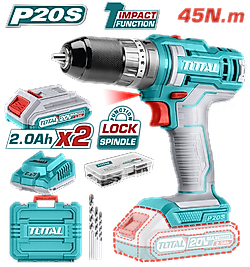 Total LI-ION AKÜLÜ DARBELİ MATKAP
