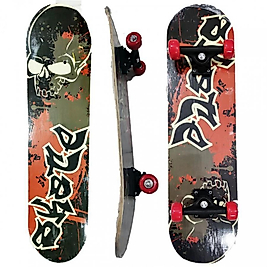 Tahta Kaykay 7 Katmanlı Pro Skate Board Kanada Akçaağaç