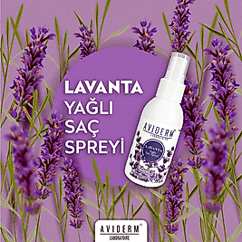 AVIDERM Bit Kovucu Lavanta Yağlı Saç Spreyi 100 ml