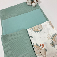 Mint yeşili/ Sevimli koala Pike takımı(Lastiksiz)
