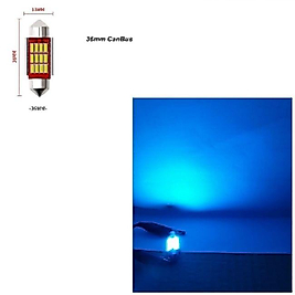 CANBUS FESTOON I SERİ 36MM SOFİT LED AMPUL BUZ MAVİ (ICE BLUE)