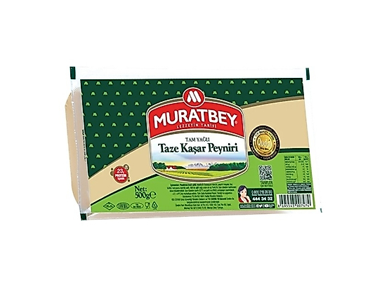 Muratbey Taze Kaşar Peyniri 500 Gr