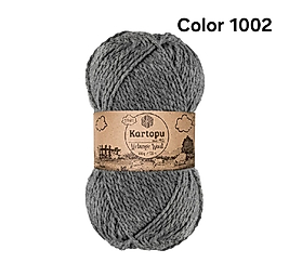 KARTOPU MELANGE WOOL COLOR 1002