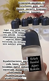 Doğal Deodorant Sandal kokusu